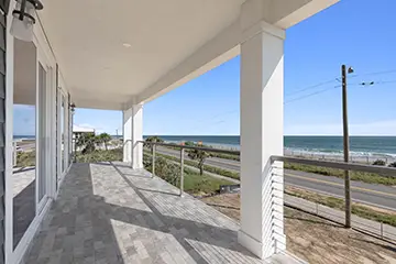 Back Deck- Flagler Beach Oceanfront Homes